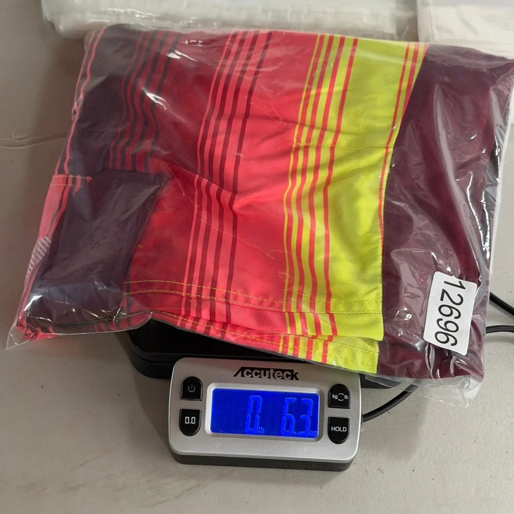 Under Armour Mens HeatGear Striped Board Shorts‎ Red Yellow Size 34 1257781